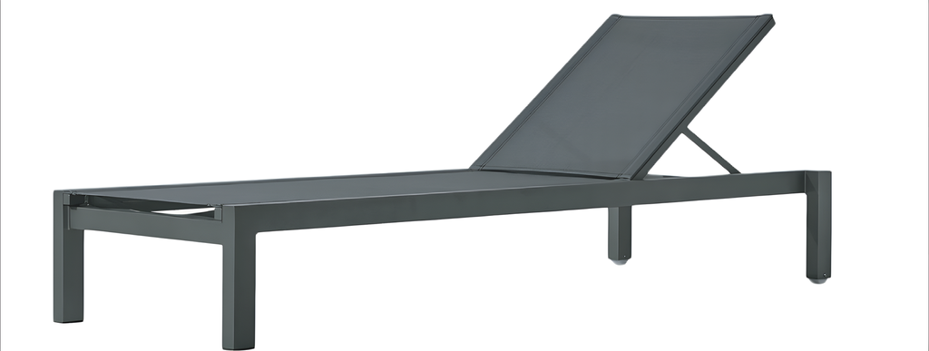 Hulu - Chaise lounge en aluminium