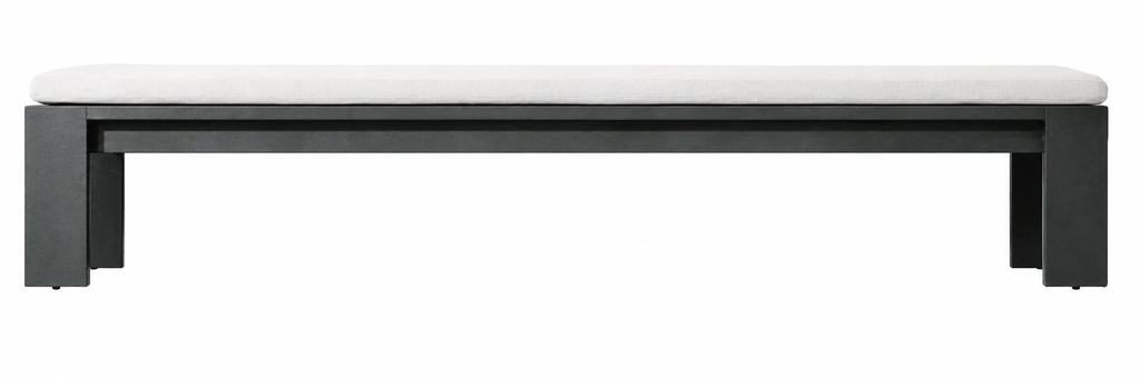 Solis - Banc extérieur en aluminium 